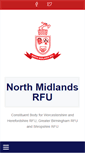 Mobile Screenshot of northmidsrfu.co.uk